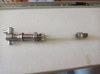 Grifo de acero inoxidable para líquidos