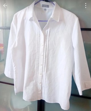 Blusa Erfo Clásica Talla 40 Altura 68 De  axila 50