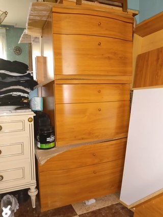 Conjunto 3 Cajoneras Madera Marrón