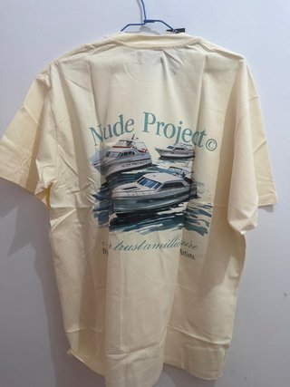 Camiseta Nude Project XL Beige