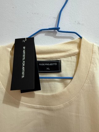 Camiseta Nude Project XL Beige