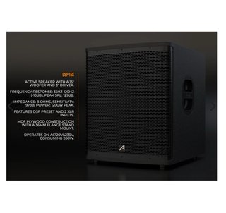 Audibax dsp15s subwoofer activo 15