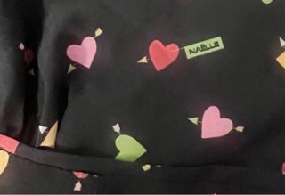 Talla L. Blusa estampada manga larga NAËLLE