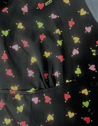 Talla L. Blusa estampada manga larga NAËLLE