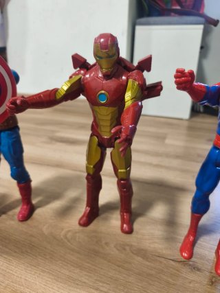 Pack 5 Figuras Superhéroes