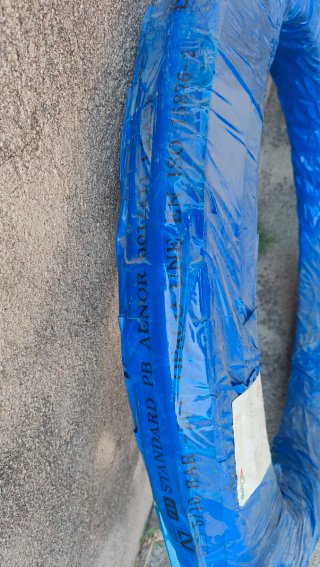Rollo 50m tuberia Polibutileno 22mm para Agua