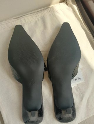 Sabot Zara Pelle Nero