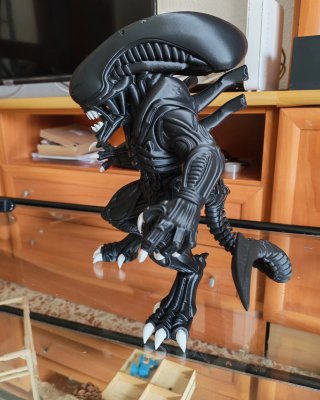 Figura Xenoformo Impresa 3D