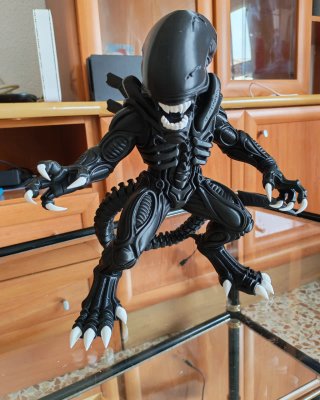 Figura Xenoformo Impresa 3D