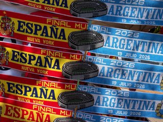 2 Bufandas Final Mundial 2026 Nueva York