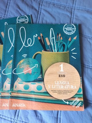 Libro Lengua y Literatura 1º ESO ANAYA