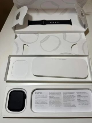 APPLE WATCH SERIE 11 46MM GPS NERO 100% BATTERIA