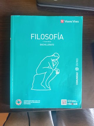 LIBRO FILOSOFÍA BACHILLERATO VICENS VIVES