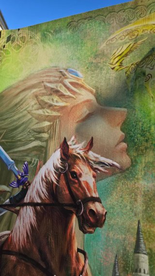 Poster PVC 100x70cm Zelda Twilight Princess