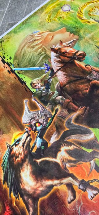 Poster PVC 100x70cm Zelda Twilight Princess