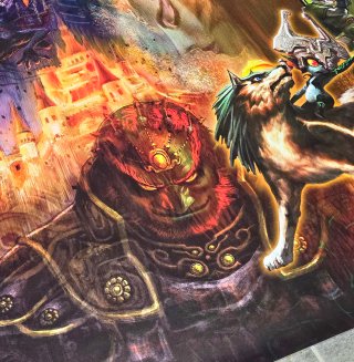 Poster PVC 100x70cm Zelda Twilight Princess