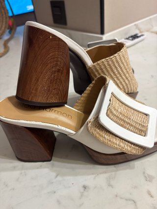 Sandalias Noa Harmon Beige/Blanco Talla 38