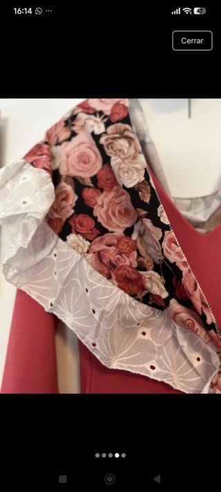 Vestido Flamenca con Mantoncillo y Flor