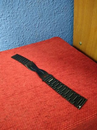 Correa de reloj negra