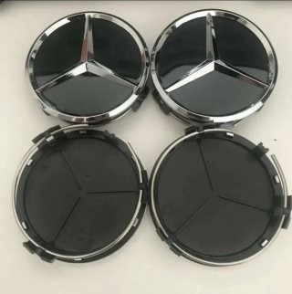 LLANTA CENTRO RUEDA TAPABUJES MERCEDES BENZ 75MM