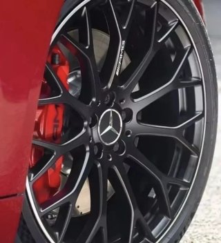 LLANTA CENTRO RUEDA TAPABUJES MERCEDES BENZ 75MM