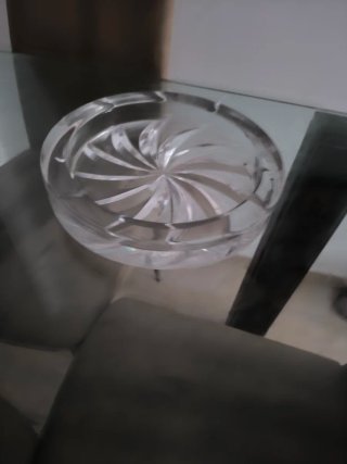 Cenicero Cristal plomado Italiano Da Vinci