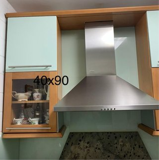 Campana extractora cocina 40x90