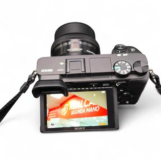 CAMARA SONY ALPHA 6400 4K + OBJETIVO SONY 16-50MM