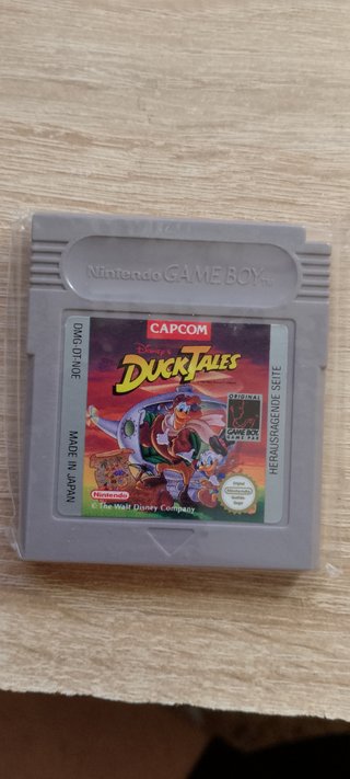 DuckTales Game Boy Capcom patoaventuras