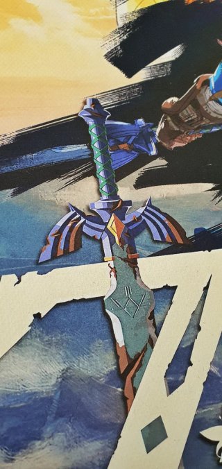 Poster PVC 70x50cm Zelda Breath of the Wild