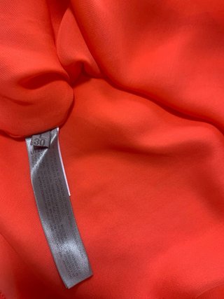 Vestido Uterque Naranja Talla Única