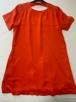 Vestido Uterque Naranja Talla Única