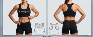 Champion Top Sportivo Donna Taglia S