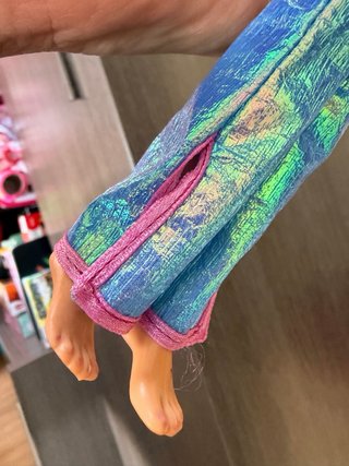 Barbie vintage in rosa e blu