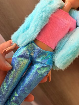 Barbie vintage in rosa e blu