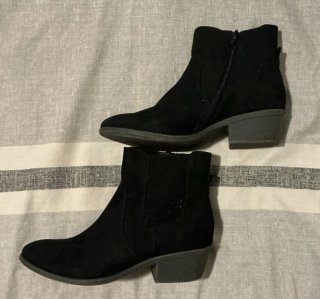 Botines negros mujer T37