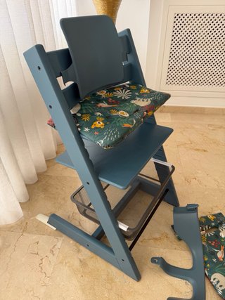 Silla Stokke Tripp Trapp azul