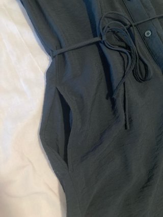 Vestido camisero C&A negro verano