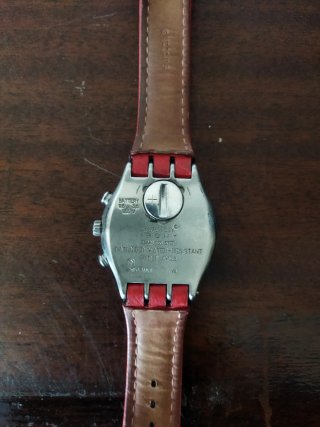 Orologio Swatch Irony Chrono RED WINK (YCS558)