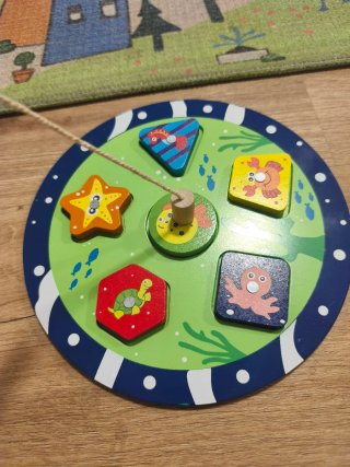 Juego de pesca para bebés