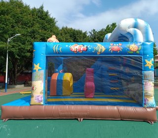 Castillo Hinchable Ocean Park 5.5x5x4m tr46