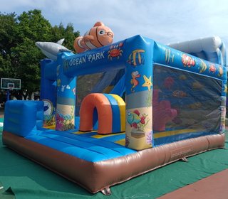 Castillo Hinchable Ocean Park 5.5x5x4m tr46
