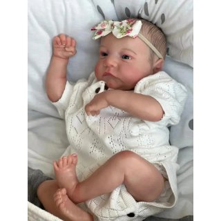 Muñeca reborn bebé silicona