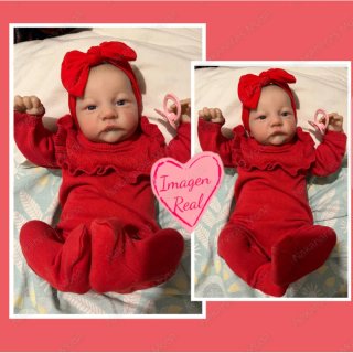 Muñeca reborn bebé silicona