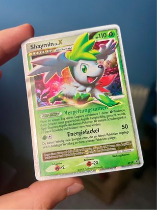 Carta Pokémon Shaymin LV.X DP39