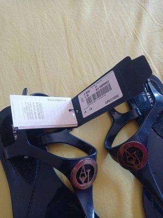Sandalias Armani Jeans Azul