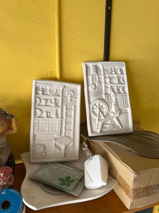 Figuras de escayola variadas