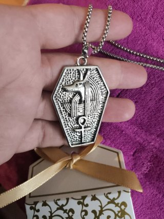 Colgante Anubis Egipcio Plata