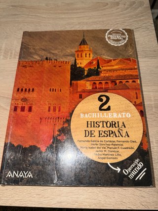 Historia de España 2 bachillerato