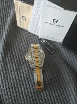 Reloj PAGANI DESIGN Hombre Oro/Plata